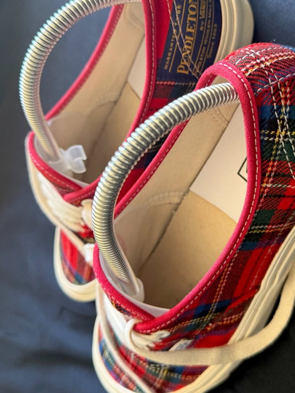Pendleton × Vans Anaheim Factory Collection Authentic 44 DX "Red" MENS size 9.5